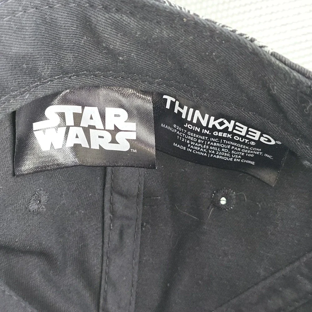 STAR WARS X-WING FIGHTER BLUEPRINT MENS SNAP‎ BACK HAT CAP EMBROIDERED